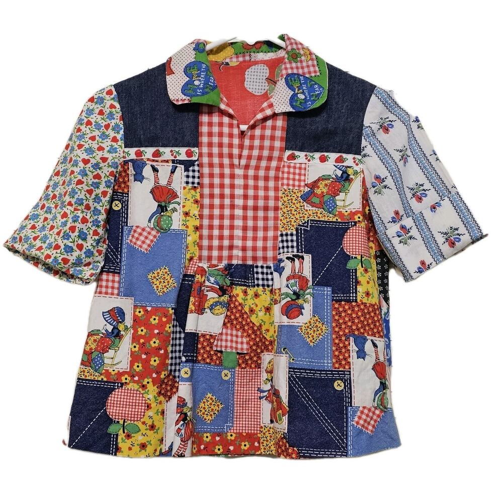 Vintage Handmade Girls Top Size 10-12